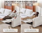 Chenille Recliner Sofa