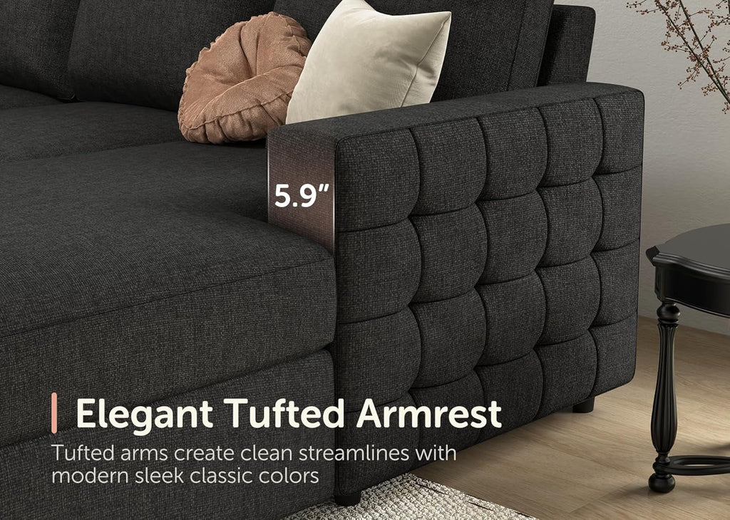 Calabasas Grey Sectional Sofa