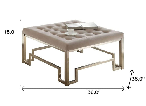 Montecito Champagne Cocktail Ottoman