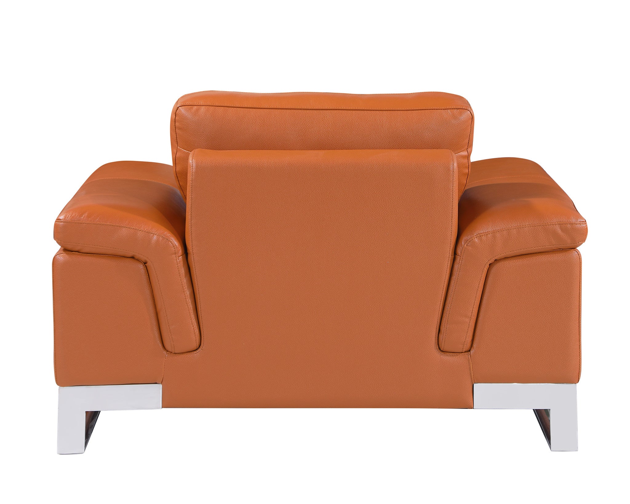 Solenne Carmel Leather Chair