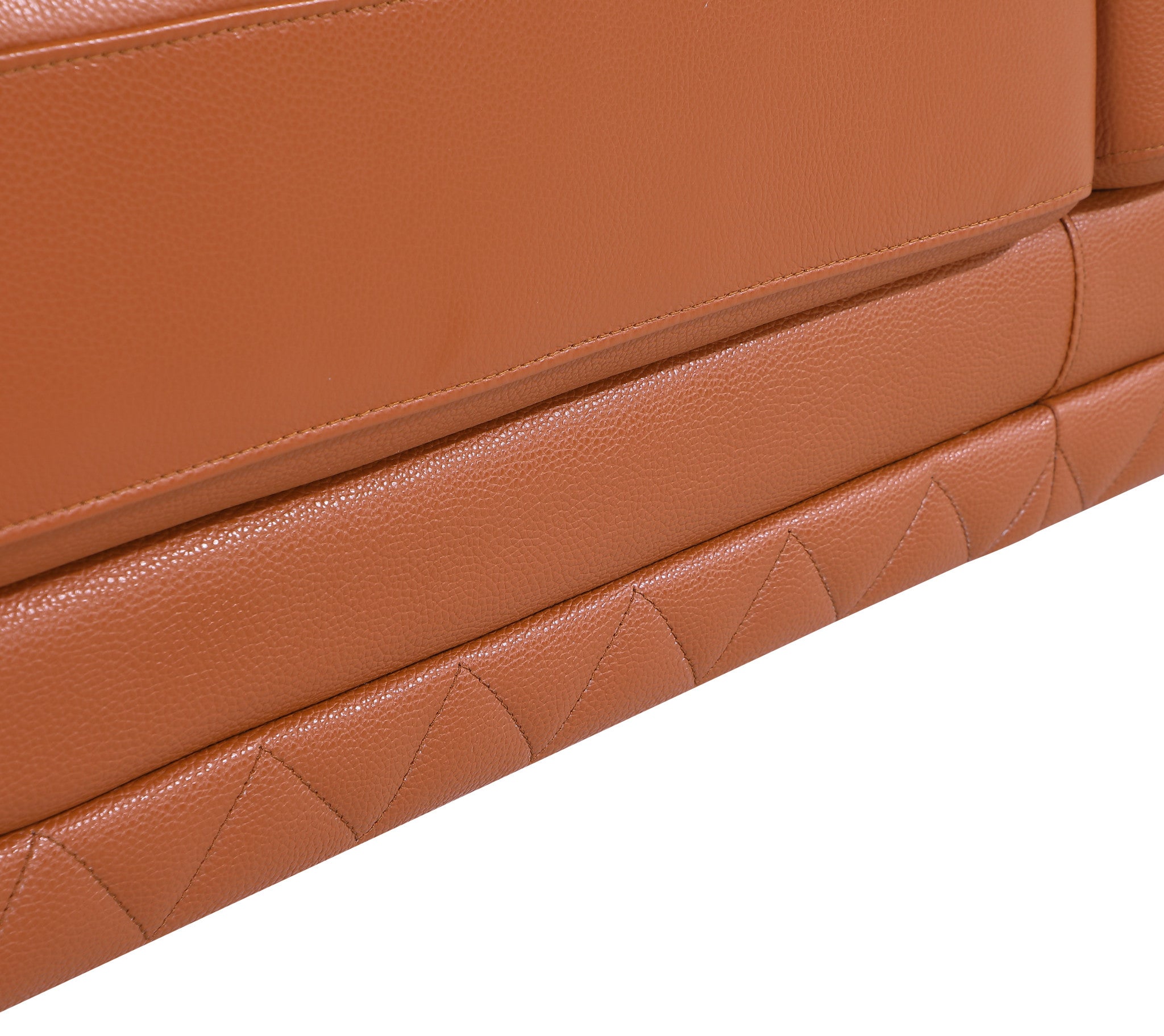 Solenne Carmel Leather Chair