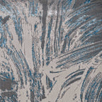 Turkish Woven Blue Polyester Rug