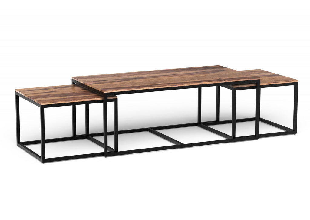 Sheesham Wood Nesting Tables