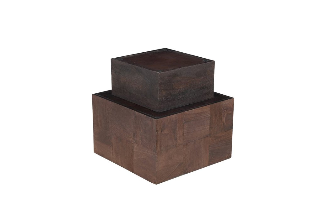 Monterey Natural Wood Square Table Set