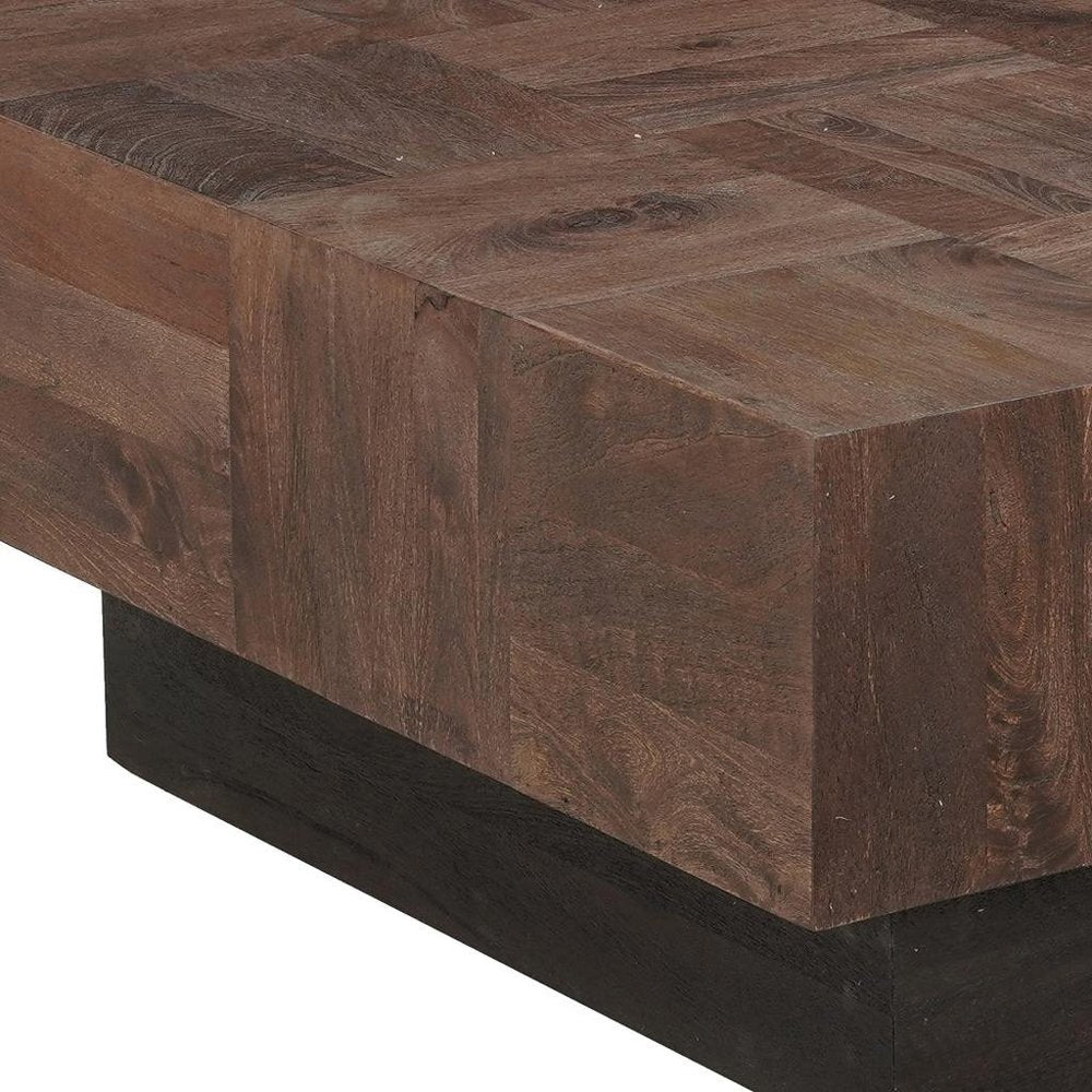 Monterey Natural Wood Square Table Set