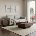 Monterey Natural Wood Square Table Set