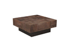 Monterey Natural Wood Square Table Set
