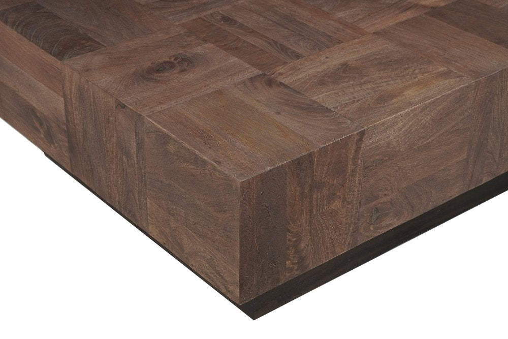 Monterey Natural Wood Square Table Set