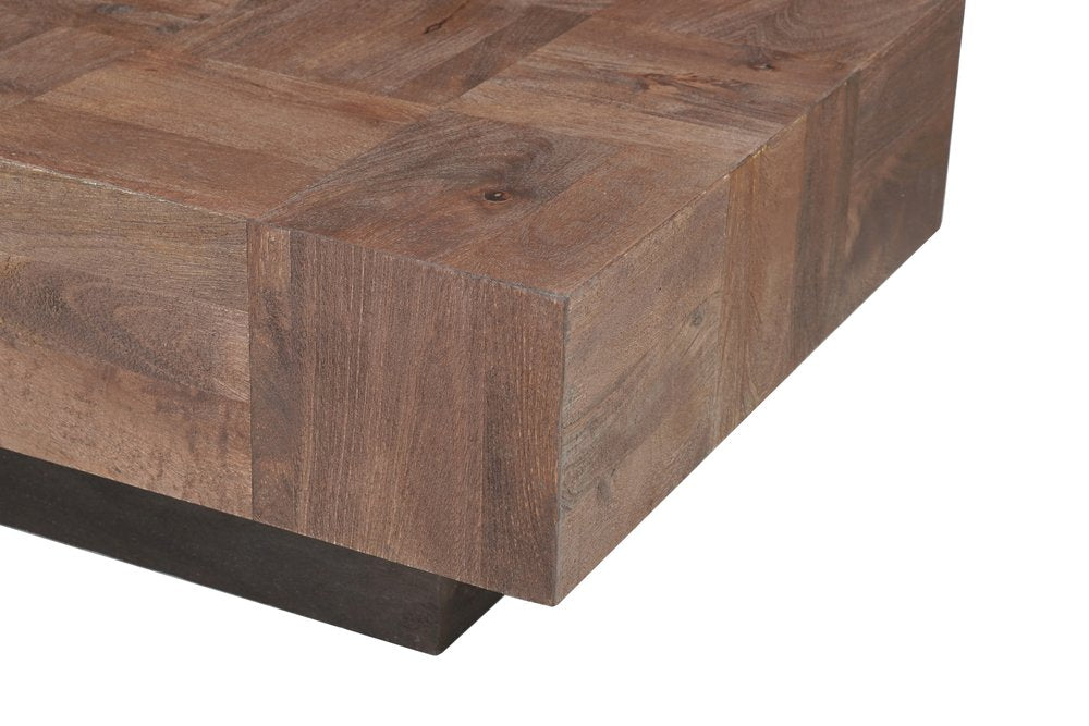 Monterey Natural Wood Square Table Set