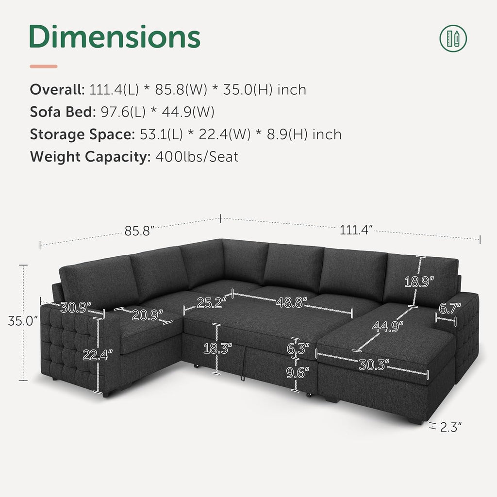 Calabasas Grey Sectional Sofa