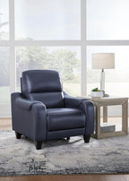 Sapphire Leather Recliner