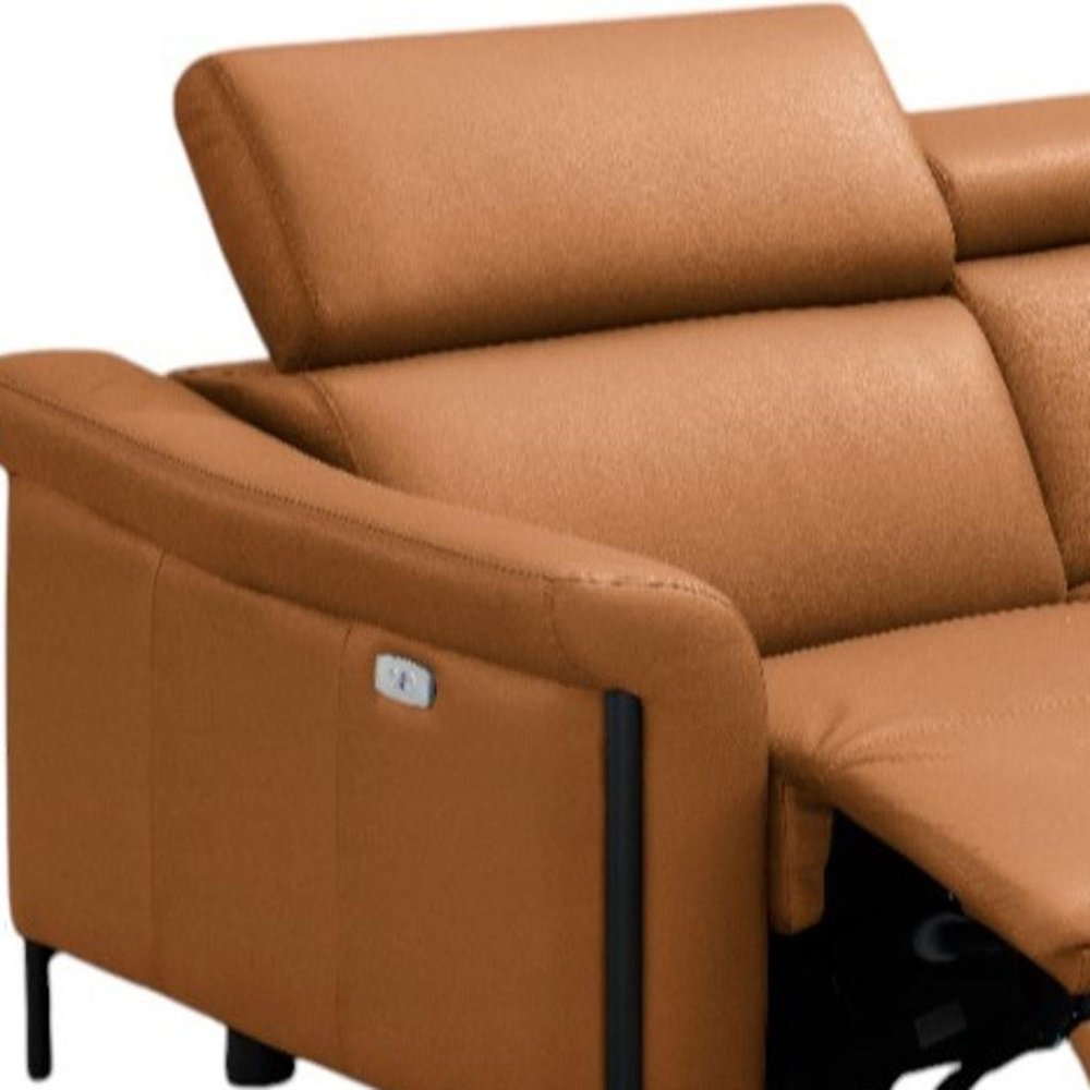 Montecito Leather Reclining Sofa