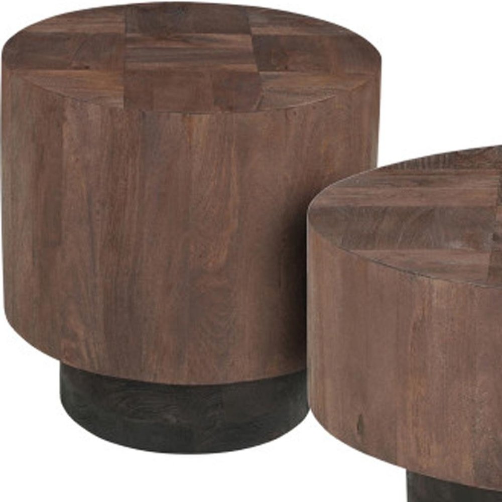 Pacifica Solid Wood Round Table Set