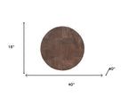 Pacifica Solid Wood Round Table Set