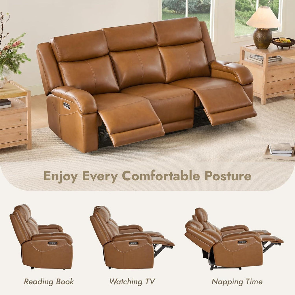 Monterey Leather Recliner Sofa