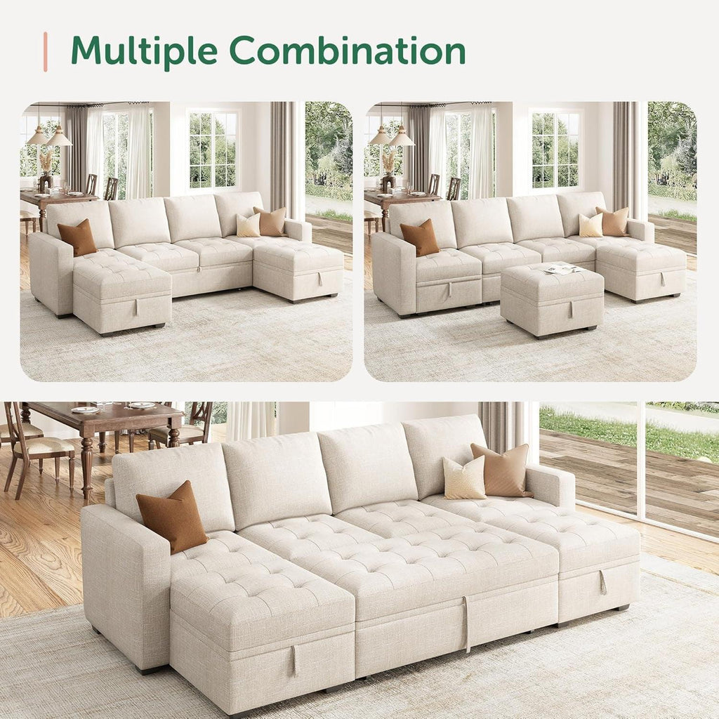 Monterey Beige Sectional Sofa