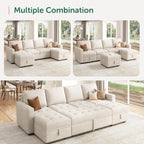 Monterey Beige Sectional Sofa