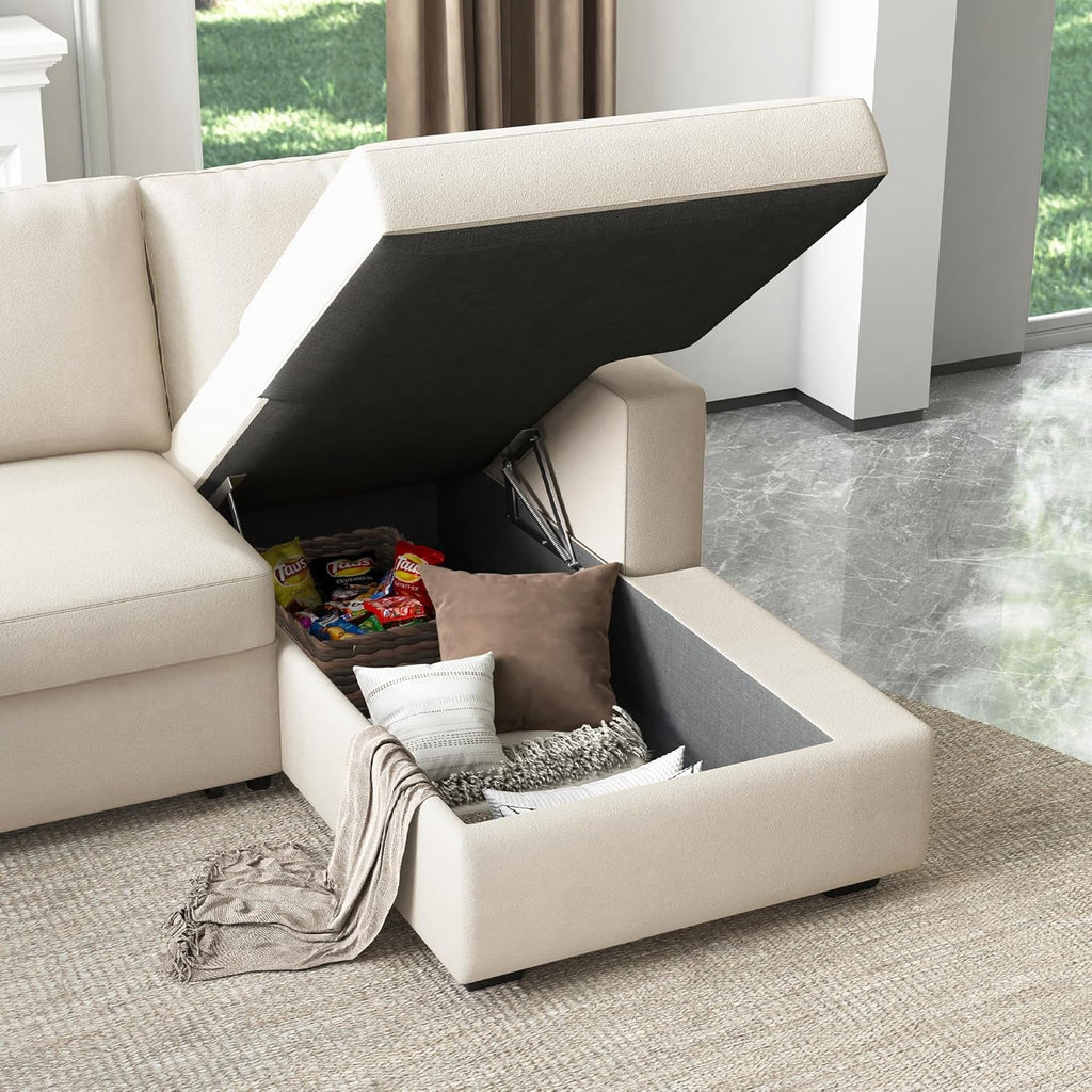 Calabasas Beige Sectional Sofa