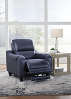 Sapphire Leather Recliner