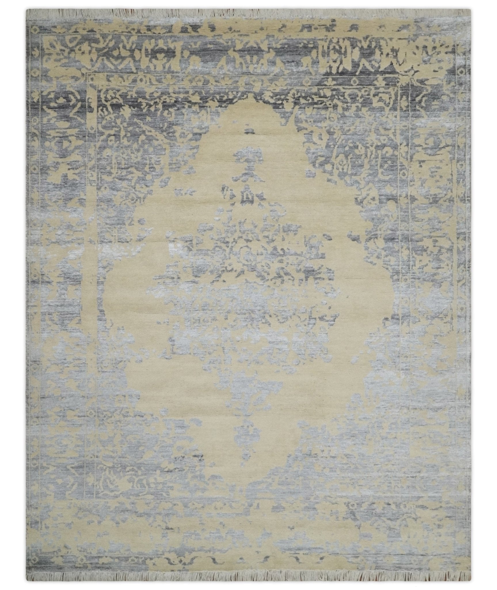 Calabasas Medallion Bamboo Silk Rug
