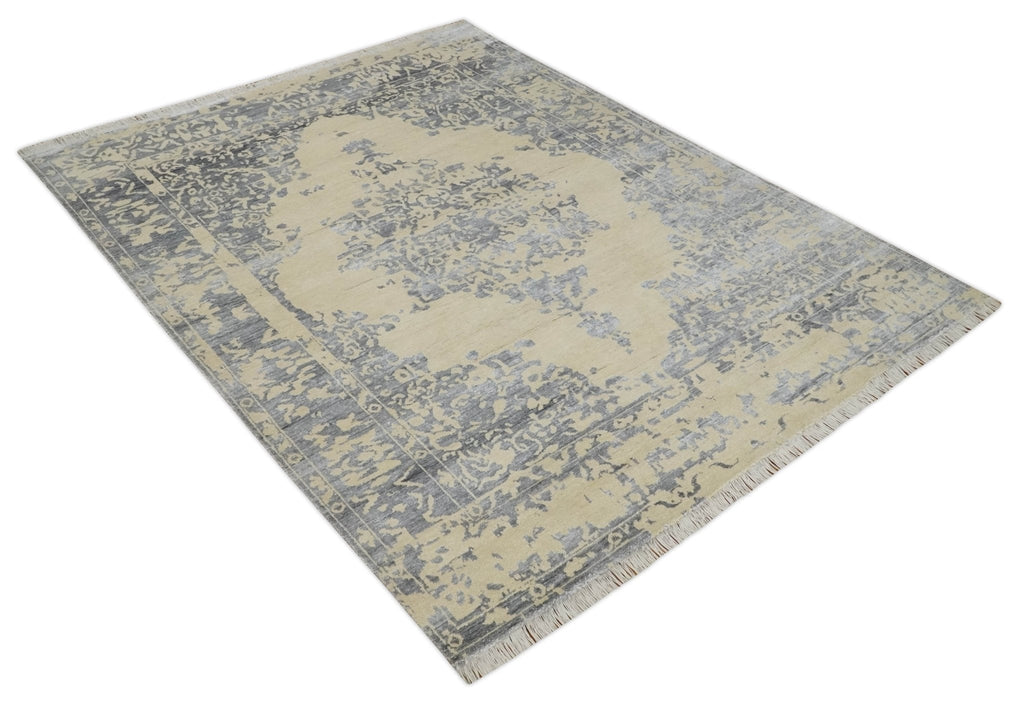 Calabasas Medallion Bamboo Silk Rug