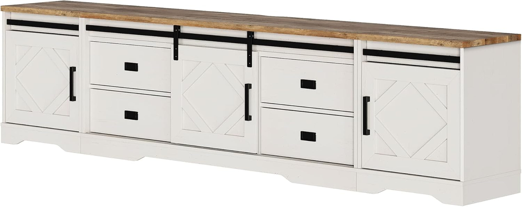 Sonoma Antique Wood Media Console