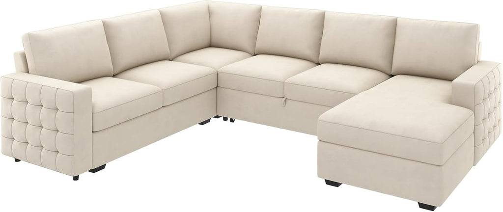 Calabasas Beige Sectional Sofa