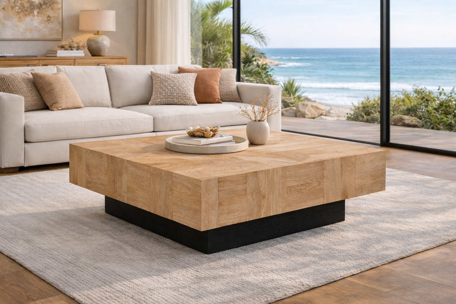 Malibu Natural Wood Table