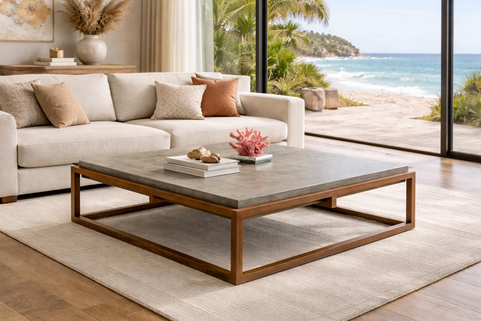 Escondido Concrete Coffee Table