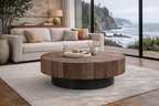 Pacifica Solid Wood Round Table Set