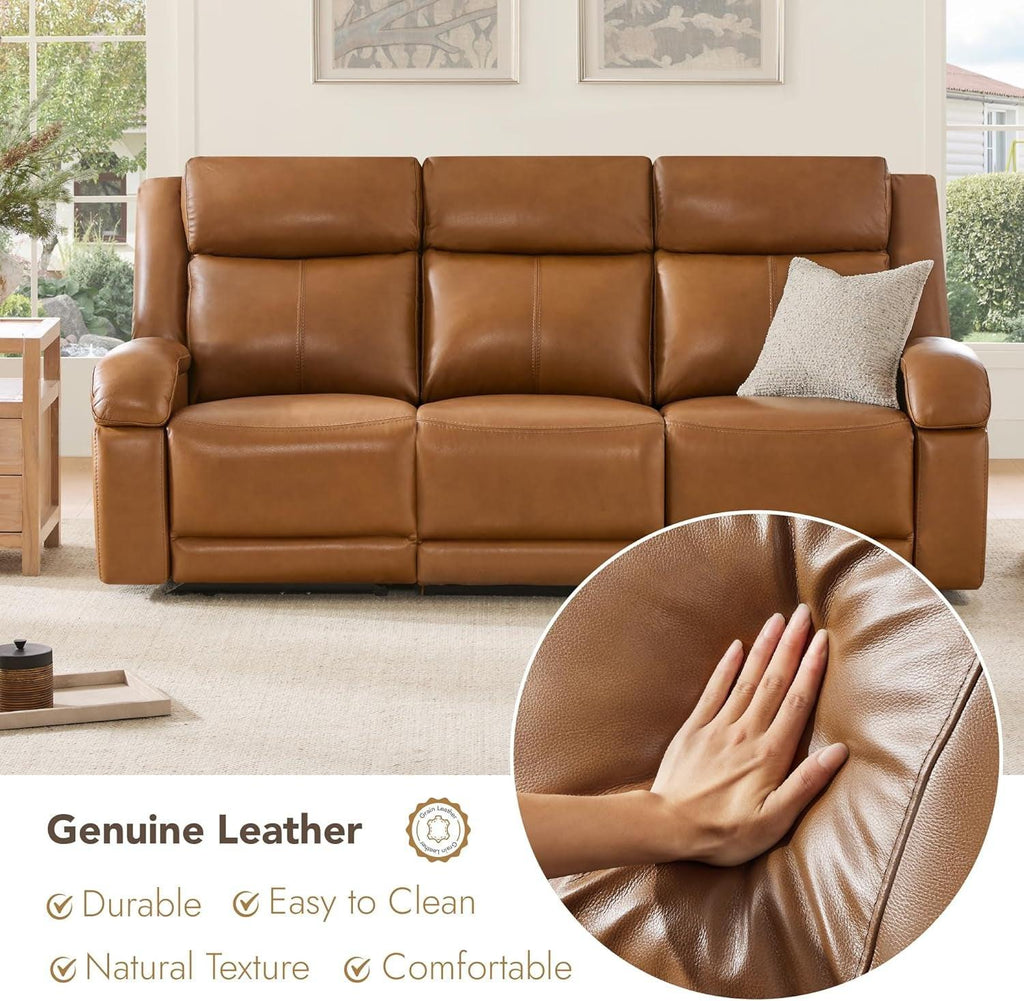 Monterey Leather Recliner Sofa