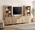 Napa Oak Media Console