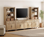 Napa Oak Media Console