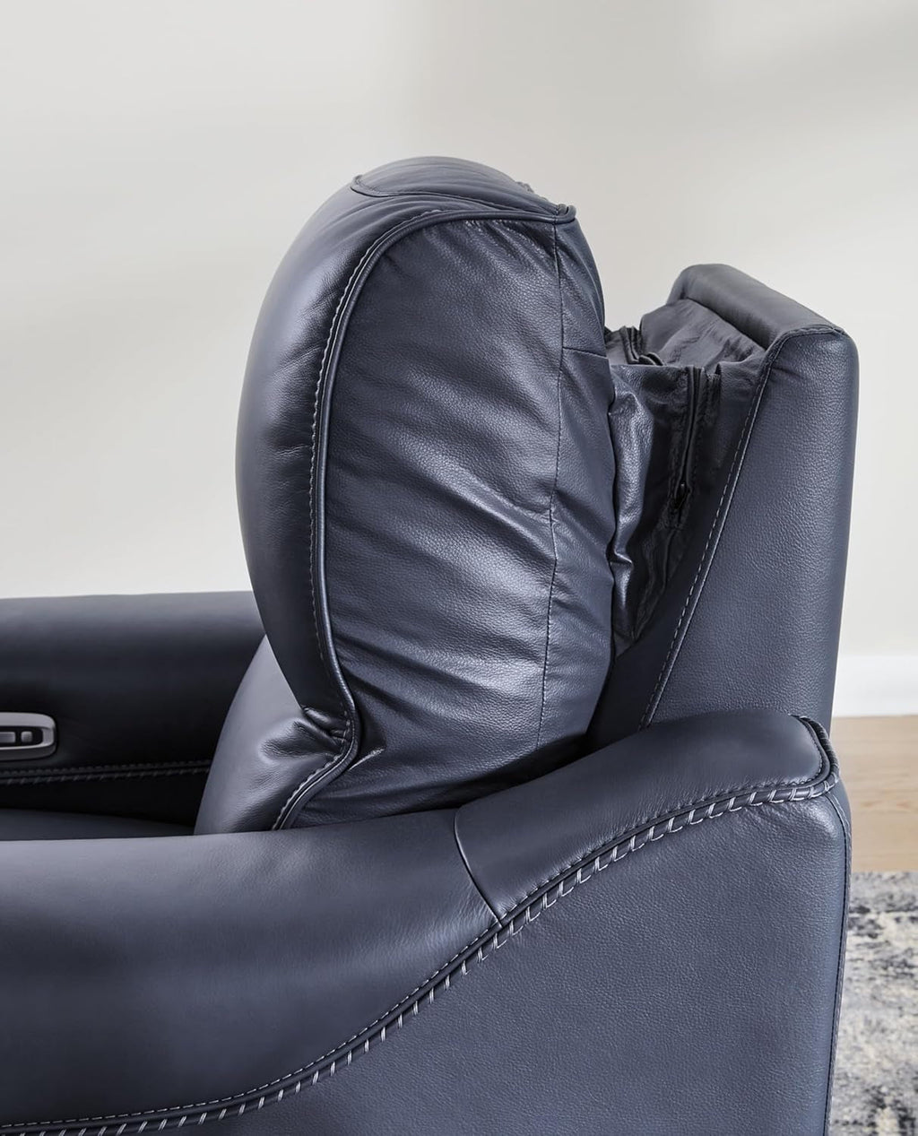 Sapphire Leather Recliner