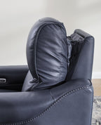 Sapphire Leather Recliner
