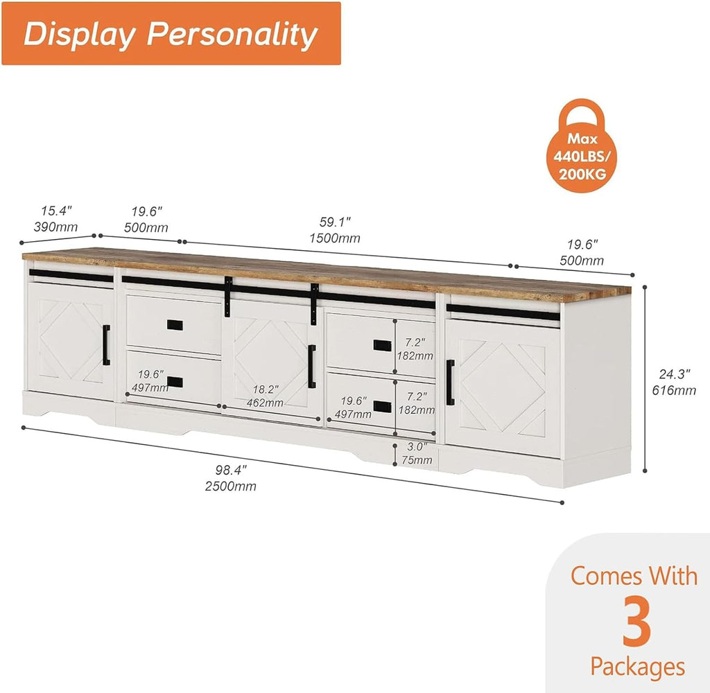 Sonoma Antique Wood Media Console