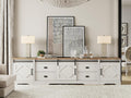 Sonoma Antique Wood Media Console