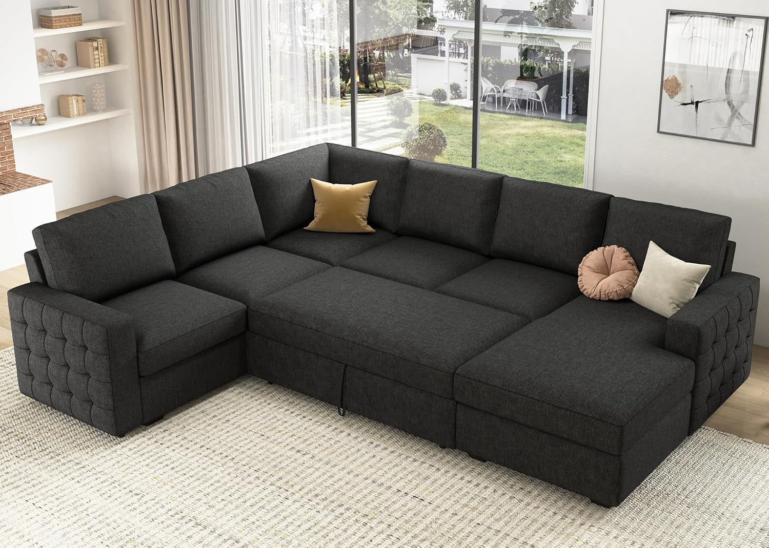 Calabasas Grey Sectional Sofa