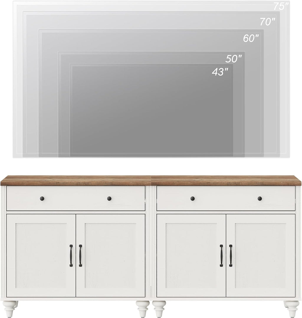 Bodega Wood Media Console