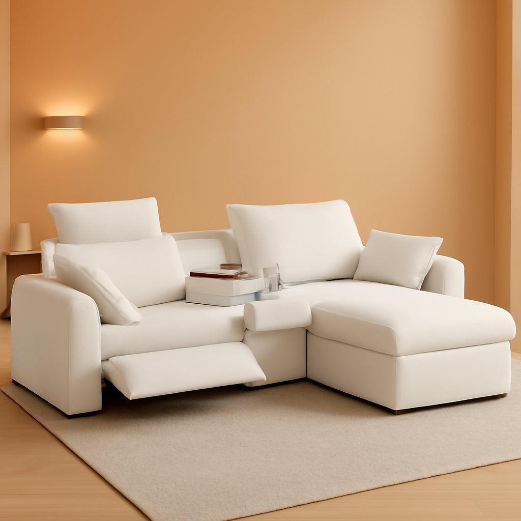 Chenille Recliner Sofa