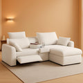 Chenille Recliner Sofa